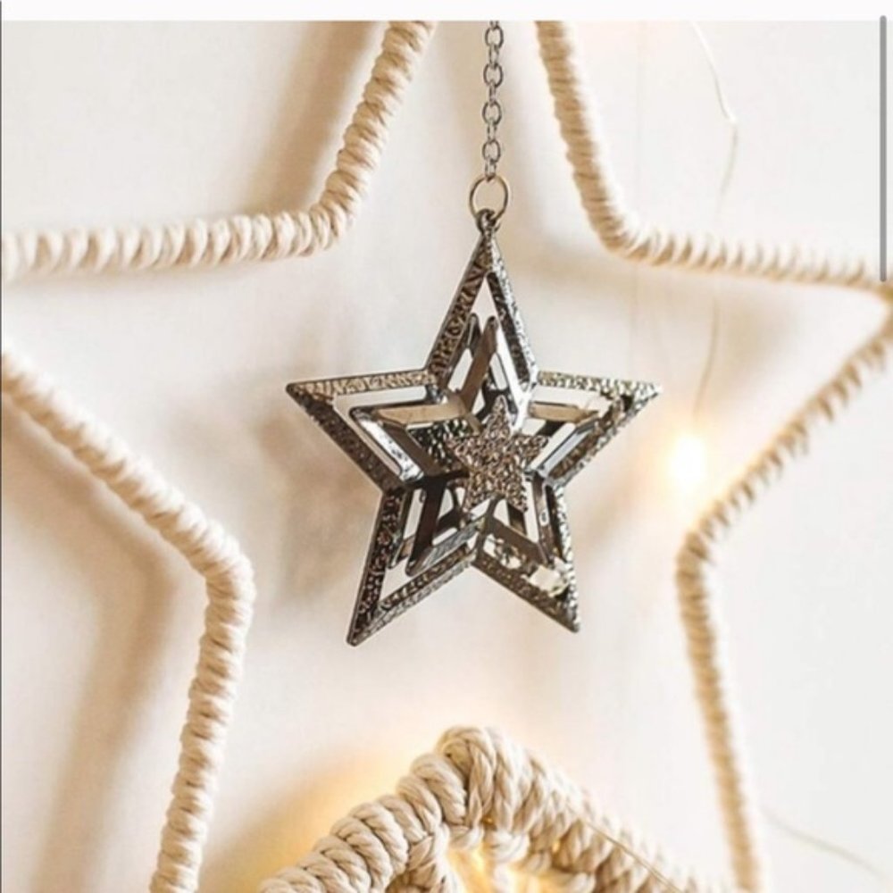 Celestial Dream Catchers Cream Macramé - Picture 2 of 8